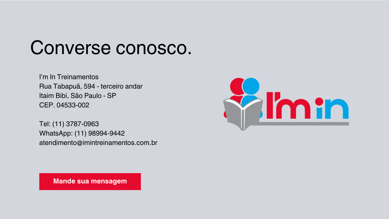 Informações de contato e endereço.